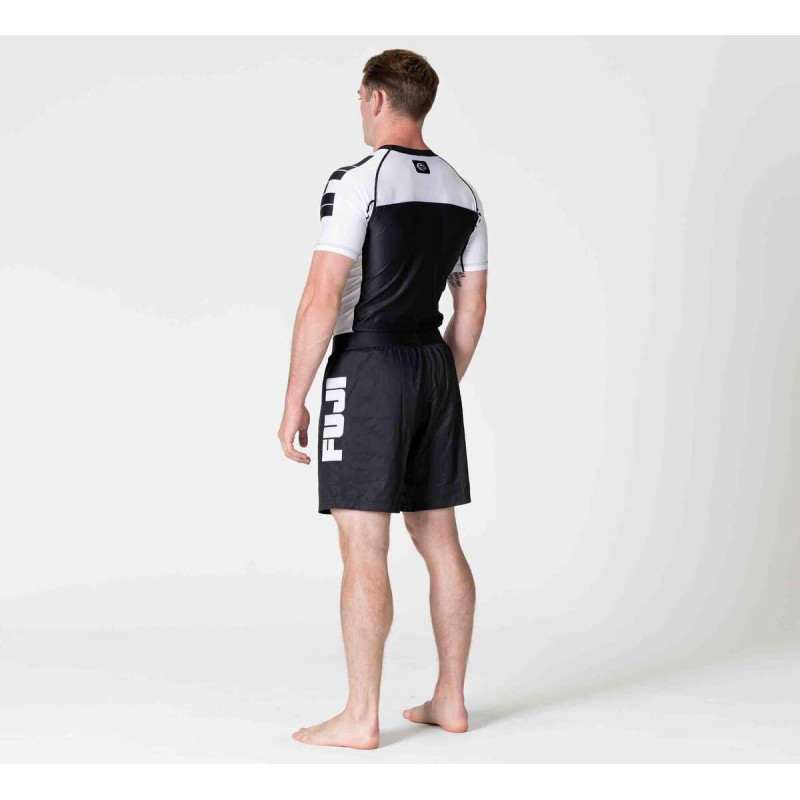 Rashguard Fuji Sports | Blanc | Competition Ranked | IBJJF