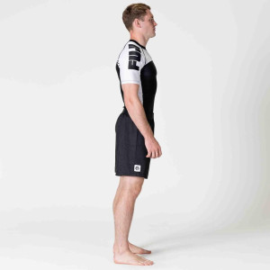 Rashguard Fuji Sports | Blanc | Competition Ranked | IBJJF
