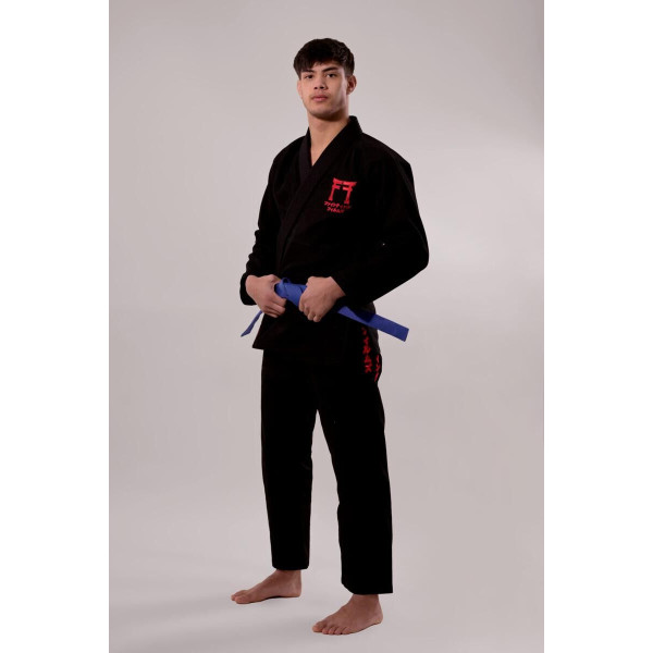 Kimono jjb - Kimono Fighting Films - Noir - YOKAI - IBJJF