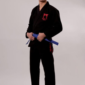Kimono jjb - Kimono Fighting Films - Noir - YOKAI - IBJJF
