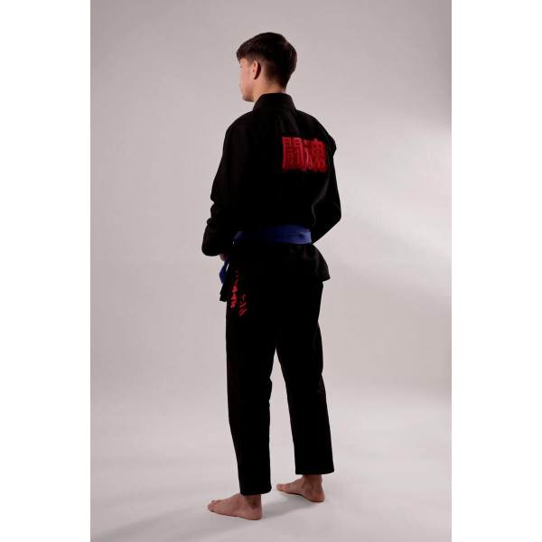 Kimono jjb - Kimono Fighting Films - Noir - YOKAI - IBJJF