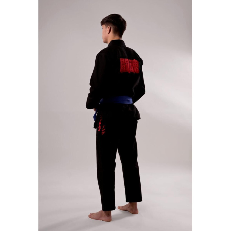 Kimono jjb - Kimono Fighting Films - Noir - YOKAI - IBJJF