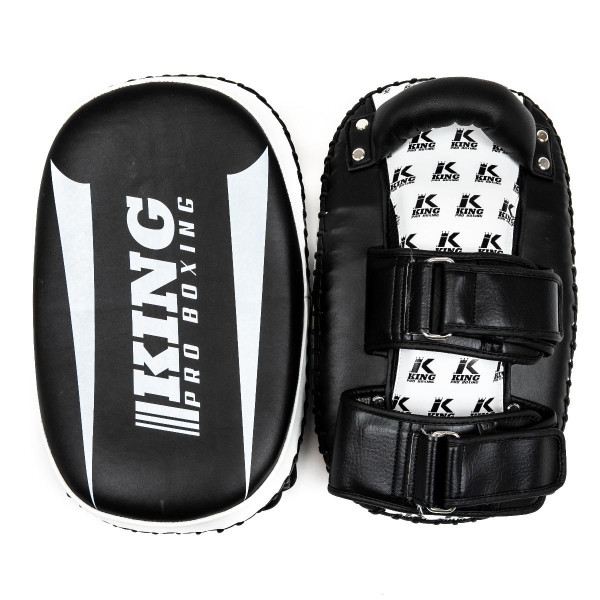Pattes d'Ours King Pro Boxing | Noir/Blanc | KPB THAI PADS