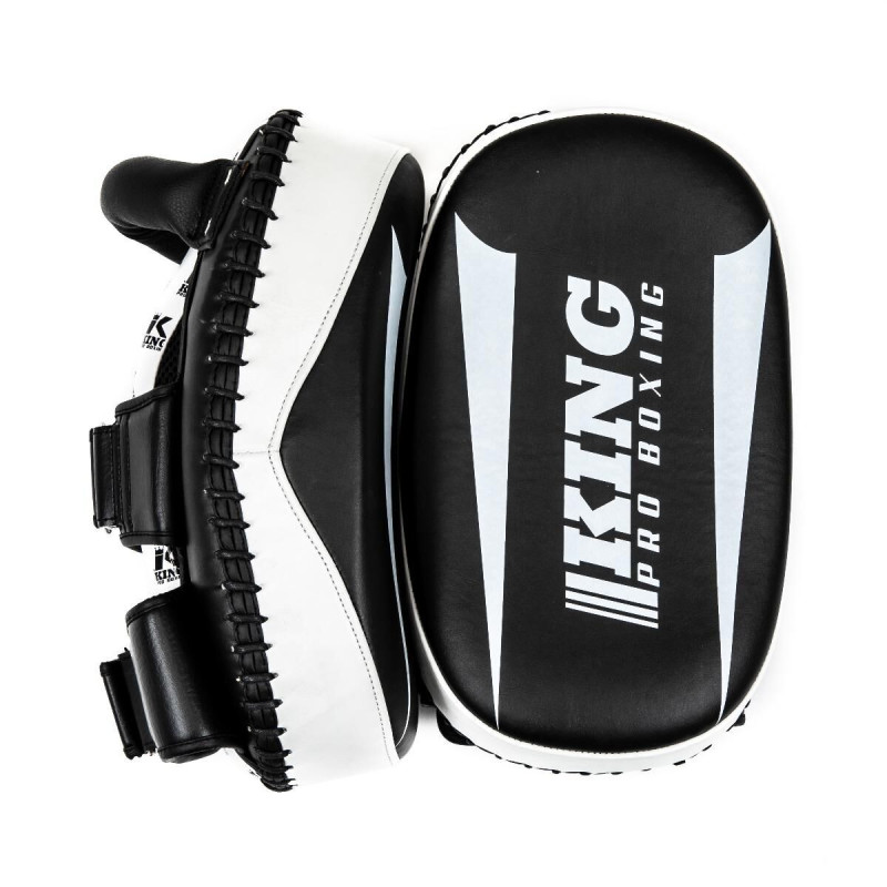Pattes d'Ours King Pro Boxing | Noir/Blanc | KPB THAI PADS