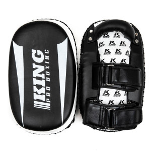 Pattes d'Ours King Pro Boxing | Noir/Blanc | KPB THAI PADS