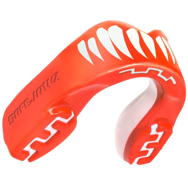 Protège-dents SafeJawz | Viper | Orange/Blanc