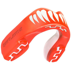 Protège-dents SafeJawz | Viper | Orange/Blanc