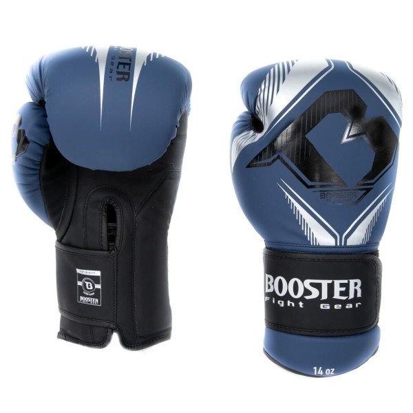 Gants de Boxe Booster Bangkok Series | Bleu/Blanc