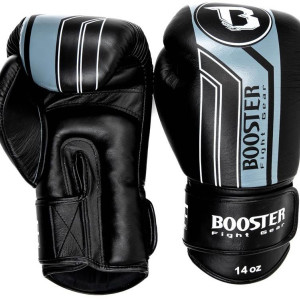 Gants de Boxe Booster V9 | Noir/Gris