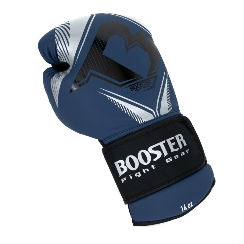 Gants de Boxe Booster Bangkok Series | Bleu/Blanc