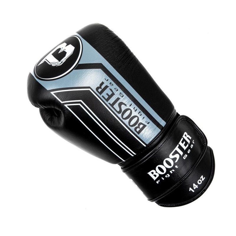 Gants de Boxe Booster V9 | Noir/Gris