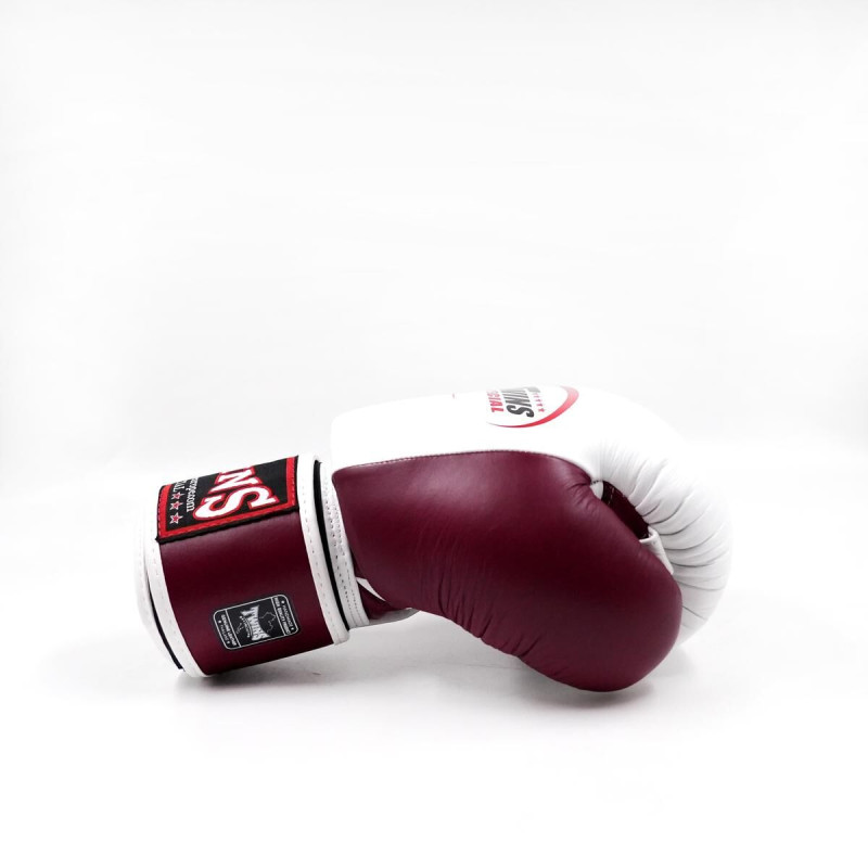 Gants de Boxe Twins Special | BGVL-3 | Marron/Blanc
