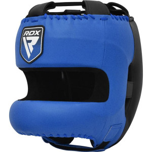 Casque de Boxe RDX Sports | Apex A5 Nasal | Bleu