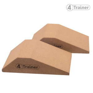 Bloc Squat en Liège | Paire, 2 Inclinaisons | 4Trainer