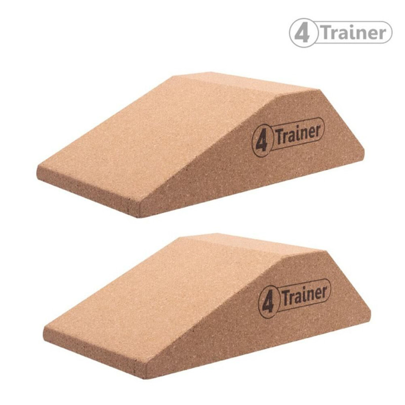 Bloc Squat en Liège | Paire, 2 Inclinaisons | 4Trainer