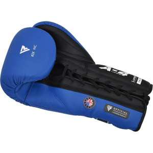 Gants de Boxe RDX Sports | Apex A4 Pro Training | Bleu