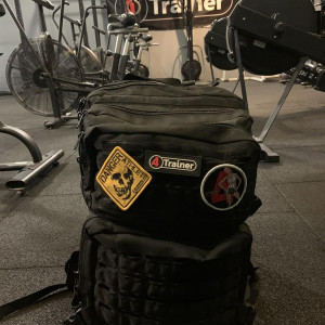 Sac à dos tactique 45L | Noir | 4Trainer