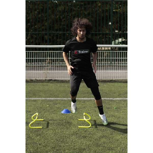 Mini-haies 15cm | Set de 6 Pliables PVC | 4Trainer