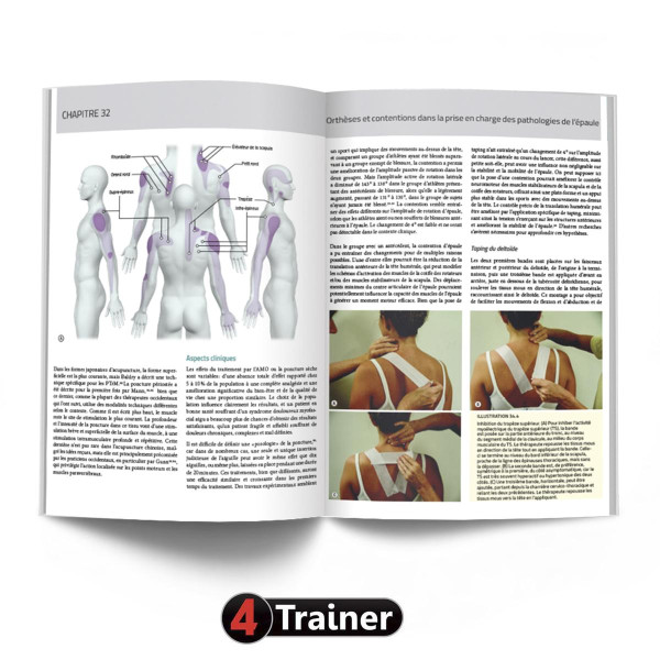Livre L'Épaule 4TRAINER | Théorie et Pratique | Jeremy Lewis César Fernández-de-las-Peñas