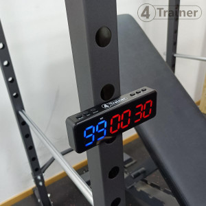 Timer d'Entraînement Mini Gym | Bluetooth LED | 4Trainer