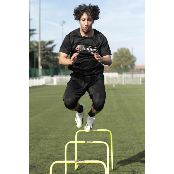 Mini-haies 50 cm | Lot de 6 PVC | 4Trainer