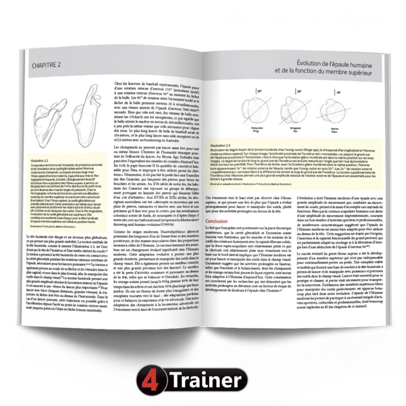 Livre L'Épaule Théorie et Pratique | 4Trainer