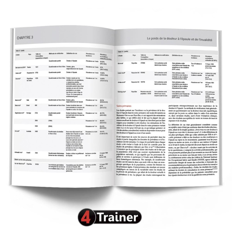 Livre L'Épaule Théorie et Pratique | 4Trainer