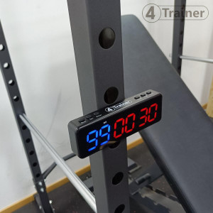 Timer d'Entraînement Mini Gym | Bluetooth LED | 4Trainer