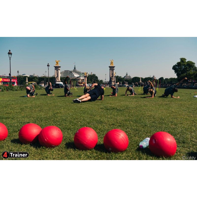 Slamball Medicine Ball 9 kg | Anti-crevaison | 4Trainer