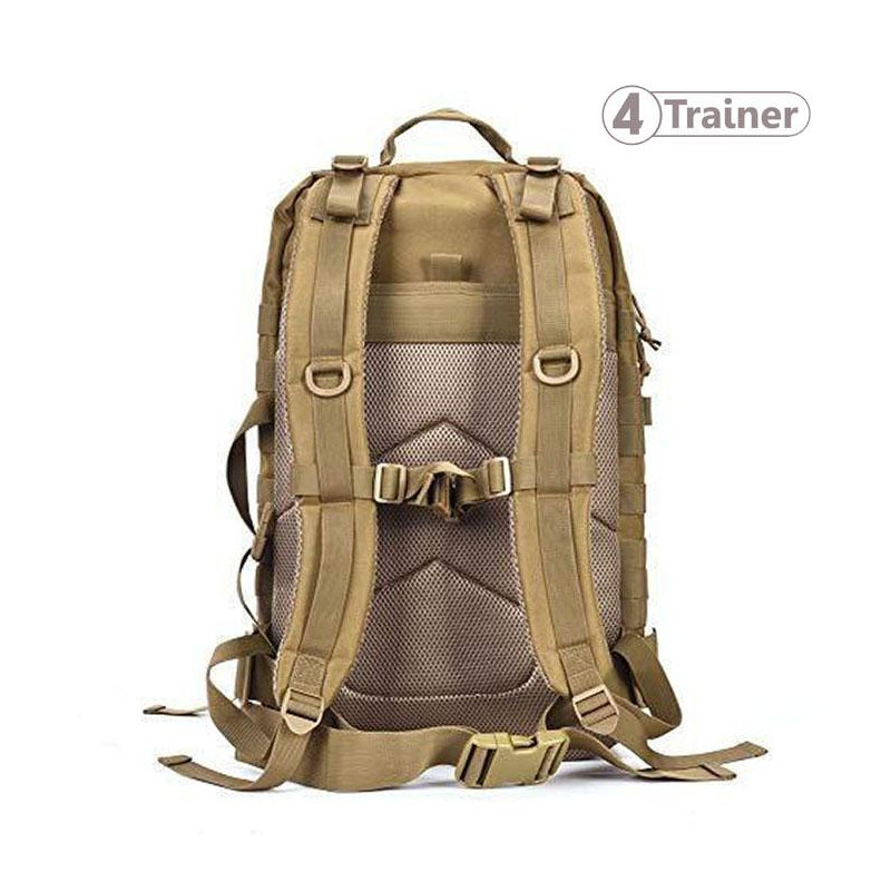 Sac à dos Tactique 45L | Kaki, Nylon 600D | 4Trainer