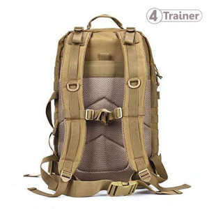 Sac à dos Tactique 45L | Kaki, Nylon 600D | 4Trainer