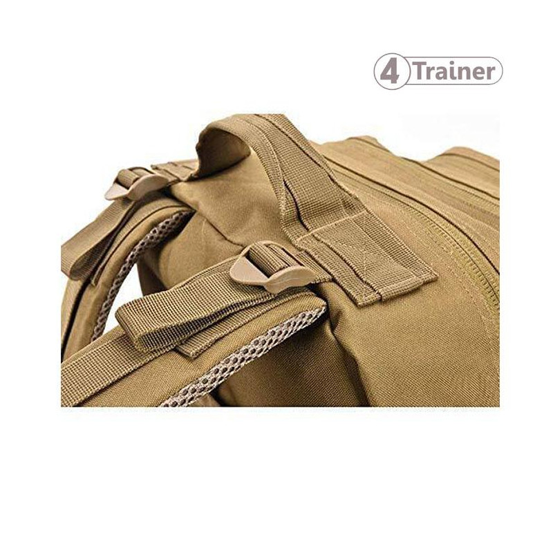 Sac à dos Tactique 45L | Kaki, Nylon 600D | 4Trainer