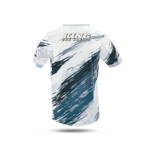 T-Shirt King Pro Boxing | KPB Storm | Blanc/Noir/Pétrole