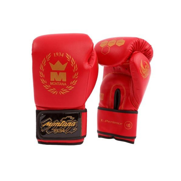 Gants de Boxe Montana | Rouge | X-PERIENCE NewCode red