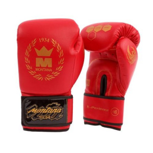 Gants de Boxe Montana | Rouge | X-PERIENCE NewCode red