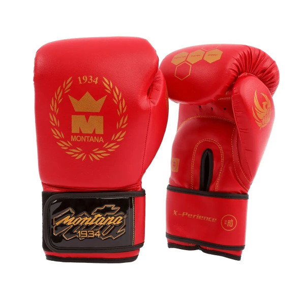 Gants de Boxe Montana | Rouge | X-PERIENCE NewCode red