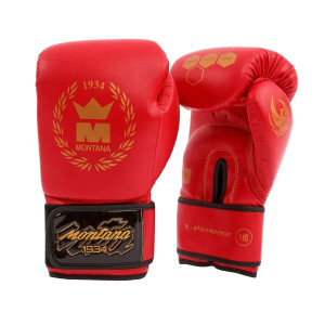 Gants de Boxe Montana | Rouge | X-PERIENCE NewCode red