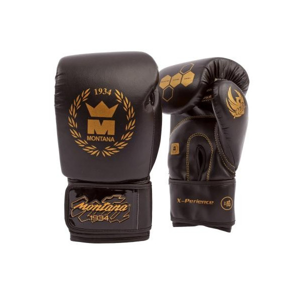 Gants de Boxe Montana | Noir | X-PERIENCE NewCode black