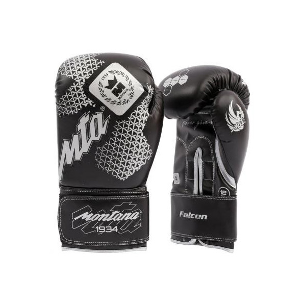 Gants de Boxe Montana | Noir | Gants de Boxe Falcon Montana
