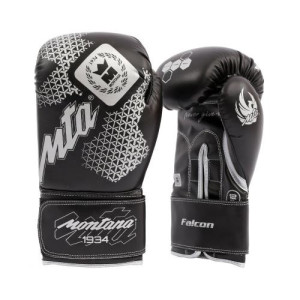 Gants de Boxe Montana | Noir | Gants de Boxe Falcon Montana