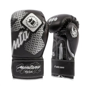 Gants de Boxe Montana | Noir | Gants de Boxe Falcon Montana