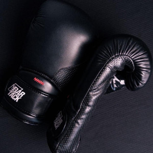 Gants de Boxe - Bar Tack - Noir - Striker