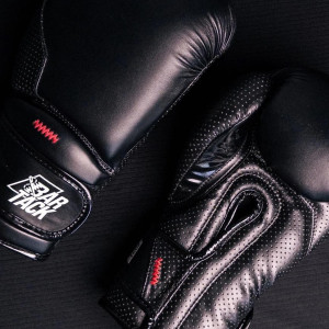 Gants de Boxe - Bar Tack - Noir - Striker