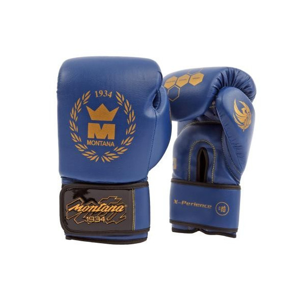 Gants de Boxe Montana | Bleu | X-PERIENCE NewCode