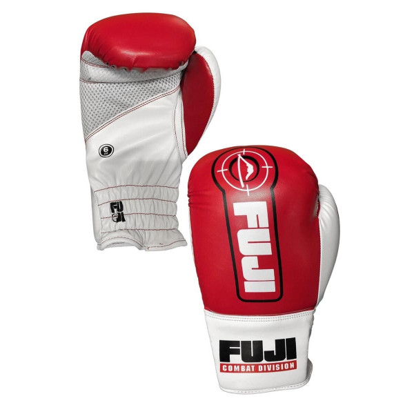 Gants de Boxe Fuji Sports | Rouge et Blanc | Enfant