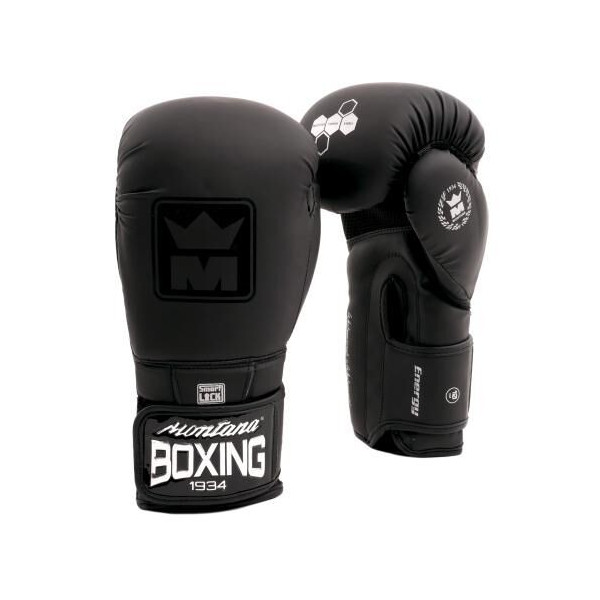 Gants de Boxe Montana | Noir | ENERGY Stealth