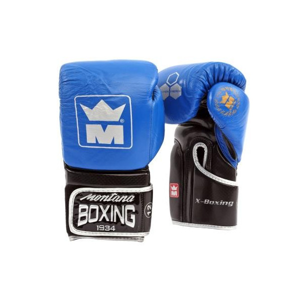 Gants de Boxe Montana | Bleu | X-BOXING NewCode blue