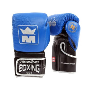 Gants de Boxe Montana | Bleu | X-BOXING NewCode blue