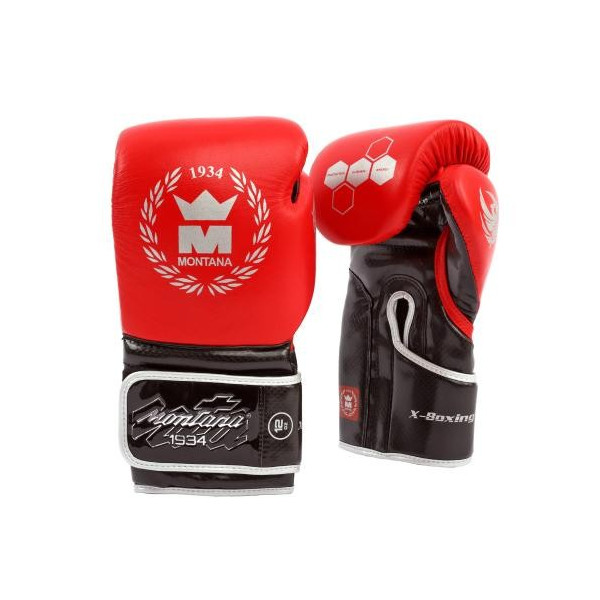 Gants de Boxe Montana | Rouge | X-BOXING NewCode red