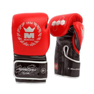 Gants de Boxe Montana | Rouge | X-BOXING NewCode red